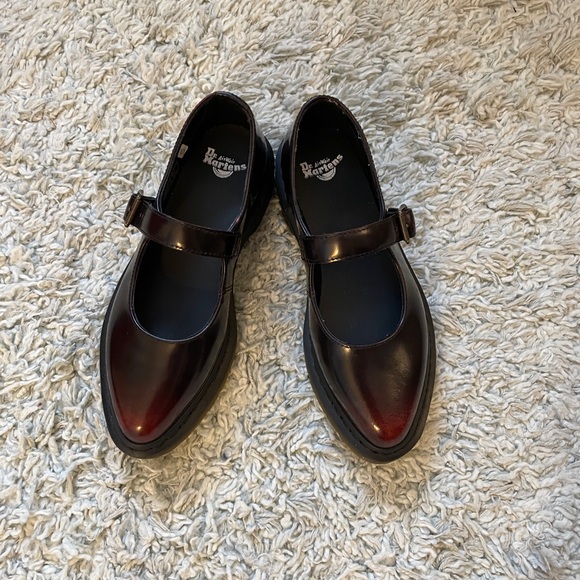 Dr. Martens Shoes - Dr. Martens Cherry Red Mary Jane’s
